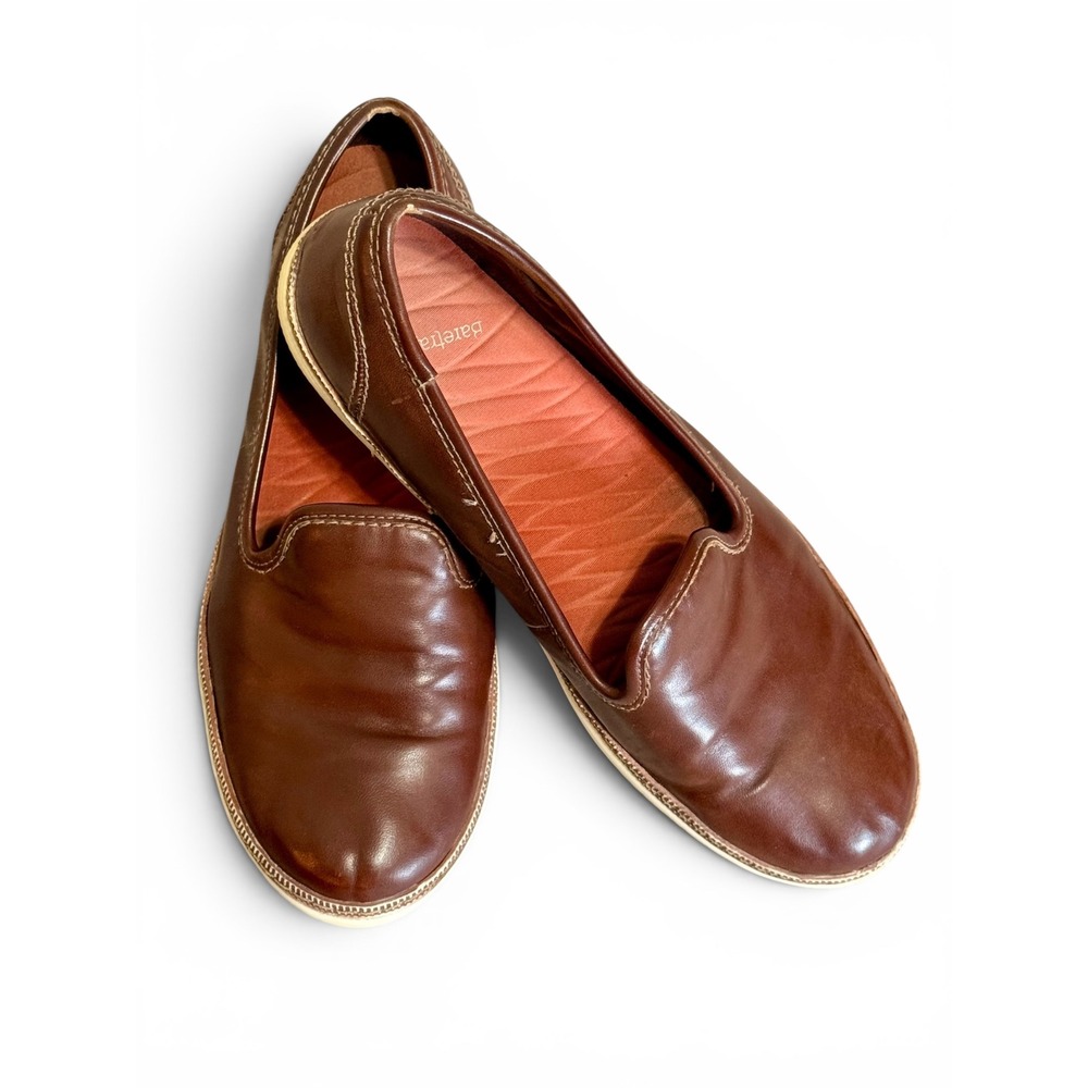 Baretraps Vanassa Brown Slip On Loafers Womens Size 9 M Flats Comfort Shoes